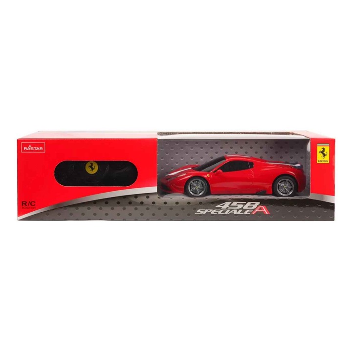 Masinuta Rastar RC - Ferrari 458 Speciale, Rosu, 1:24