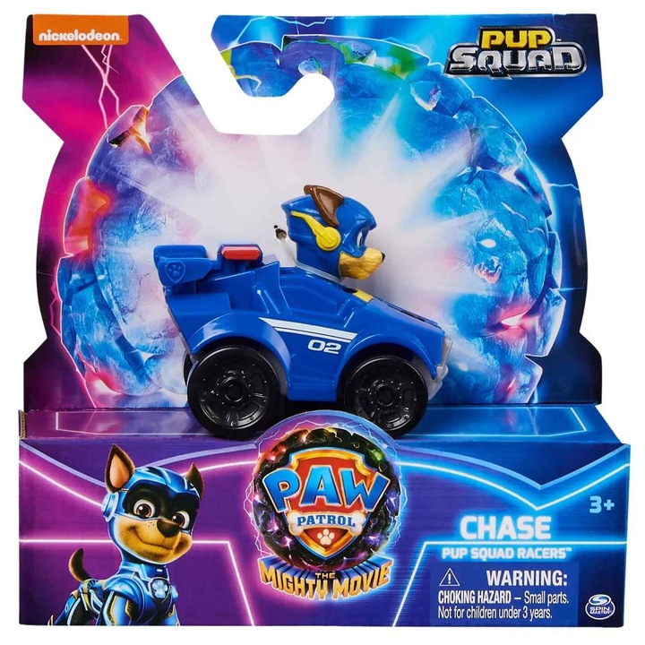 Превозно средство Paw Patrol - Pup Squad Racers, Chase, 1:55