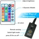 Lumina LED acvariu KkvoGmle, RGB, control wireless, reglabila, submersibila, multicolor, rezistenta la apa