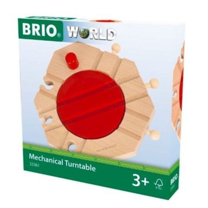 Brio vonatszett, 6 átszállásos, bézs, piros