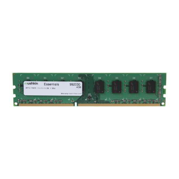 Оперативна памет Mushkin 4GB /1600 Essentials DDR3 RAM (992030)