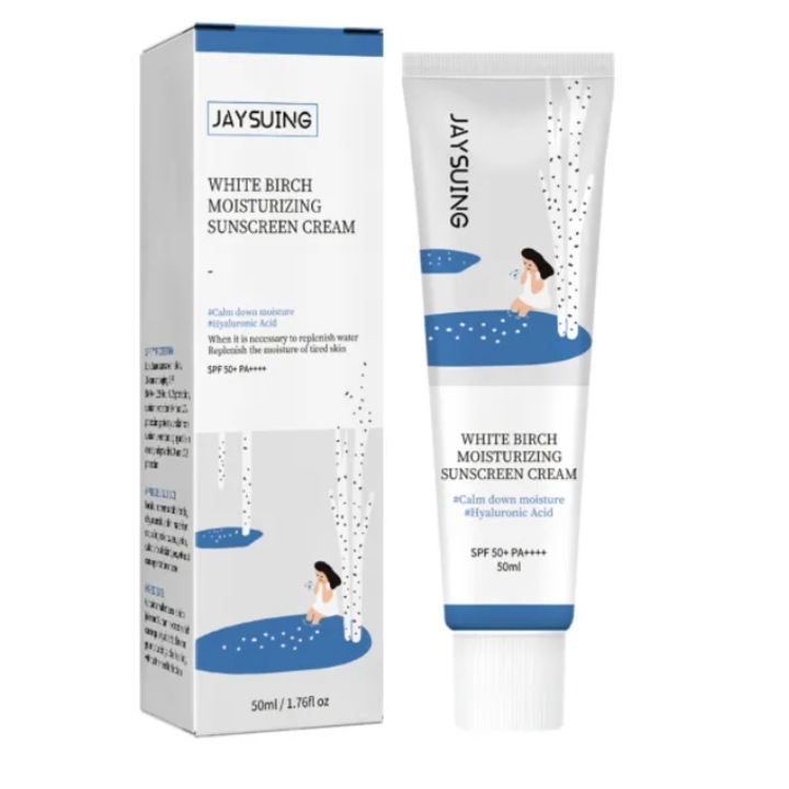 Fényvédő krém, hidratáló, UV védelem SPF 50+, PA++++, természetes kivonatok, 50 ml