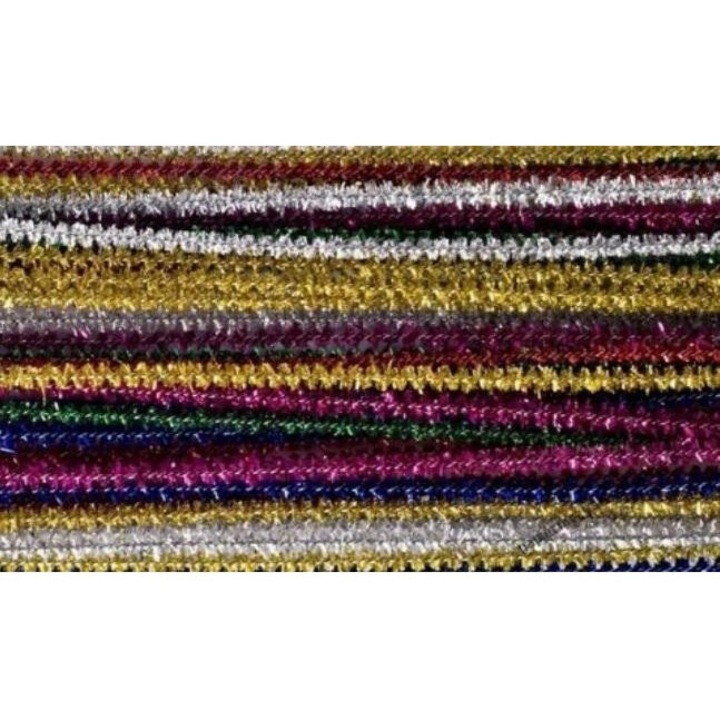 Set Artizanat Brewis, Druciki Creative Mix, 30cm, 40 bucati, Multicolor, 3+ ani