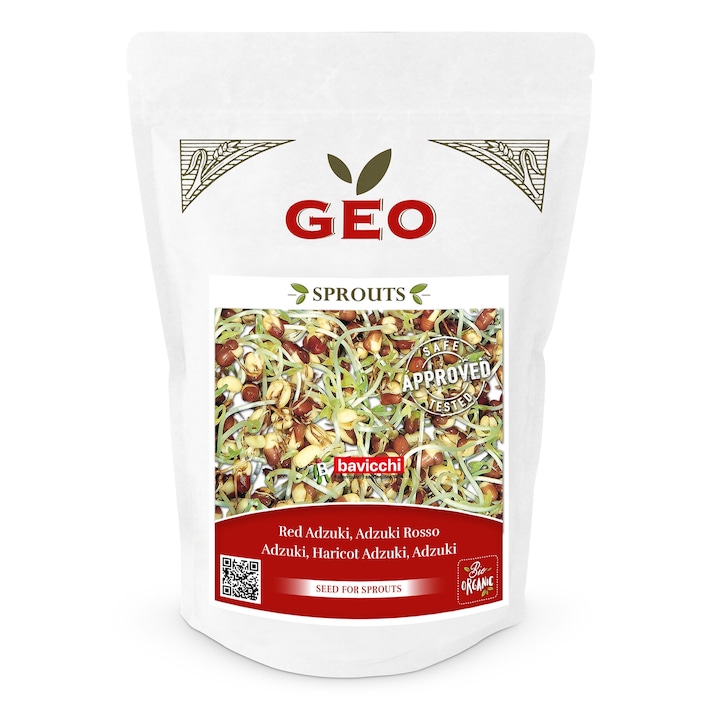 Fasole Adzuki pentru germinat 400g