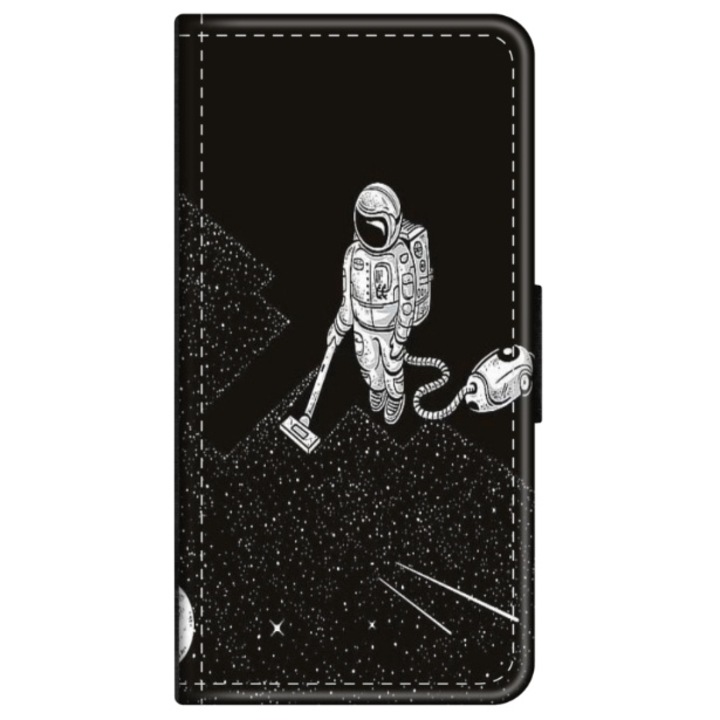 Husa personalizata tip carte HQ Print pentru Motorola Moto G7 Power, model Vacuum of Space, multicolor, S1D1M0007