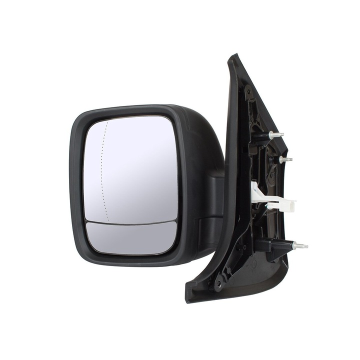 Oglinda auto, MODECAR, Renault Trafic III, electrica, incalzita, neagra, 36x35x22cm