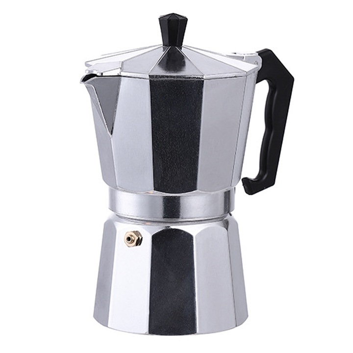 Кафемашина, издръжлива конструкция, равномерно разпределение на топлината, капак с термоустойчива дръжка, 300 мл