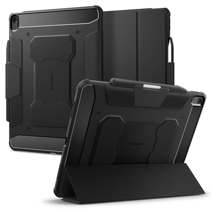 Husa Spigen Rugged Armor Pro compatibila cu iPad Air 6 13 inch Black