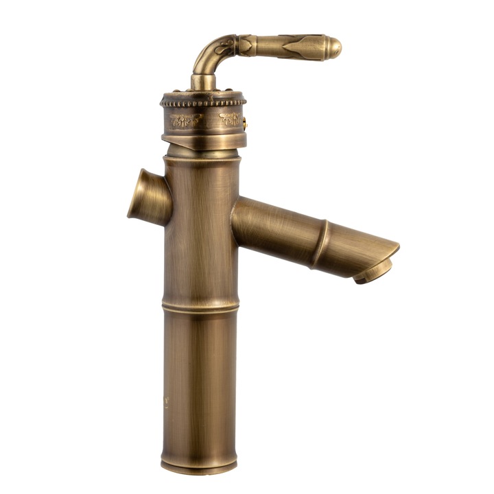 Смесител за мивка за баня античен бронз