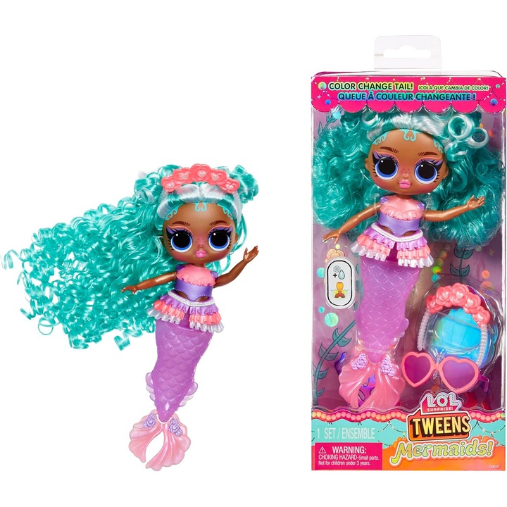 Кукла Русалка LOL Surprise! Tweens Mermaid Serena Finn с аксесоари