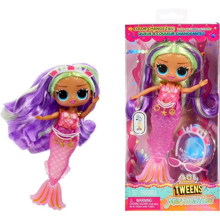 Кукла Русалка LOL Surprise! Tweens Mermaid Cleo Cove с аксесоари