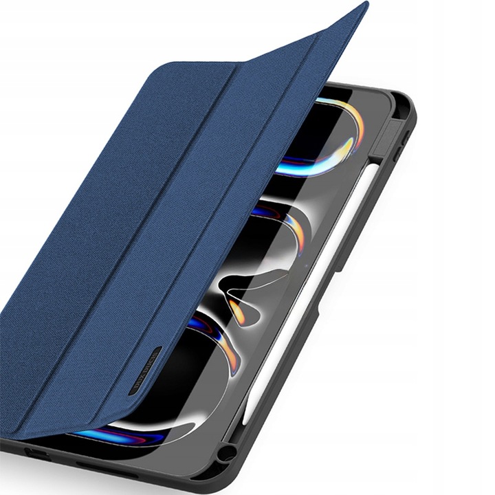 Husa Dux Ducis Domo pentru iPad Pro 11" 5th gen 2024, albastru marin