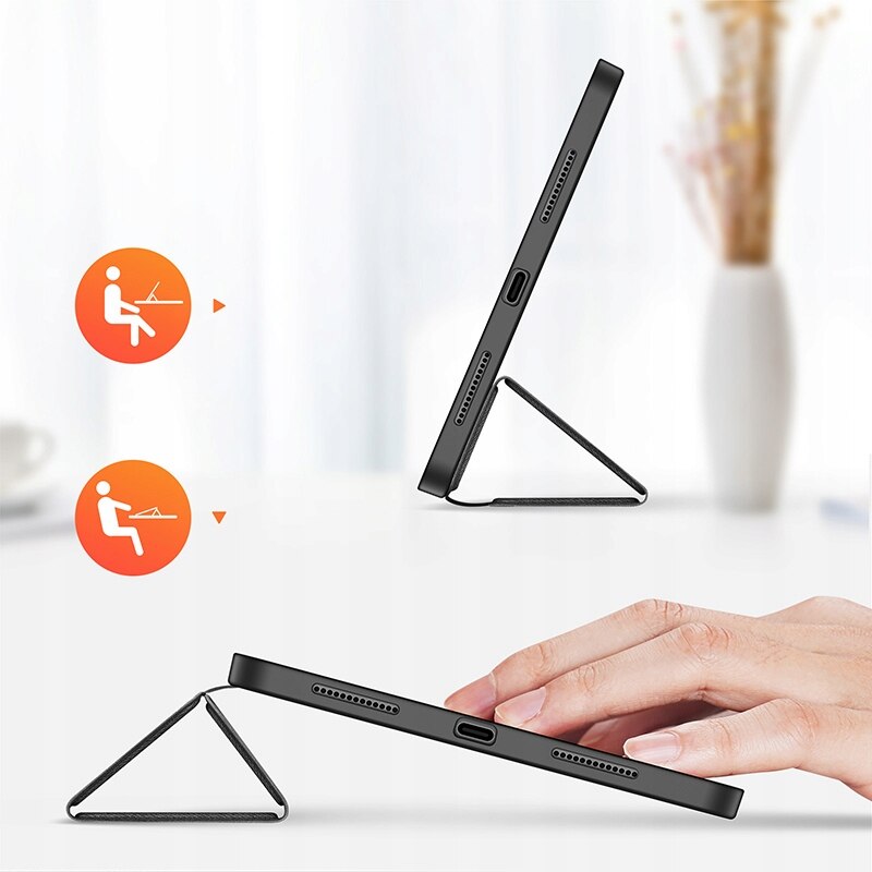 Husa Dux Ducis Domo pentru iPad Pro 11" 5th gen 2024, negru