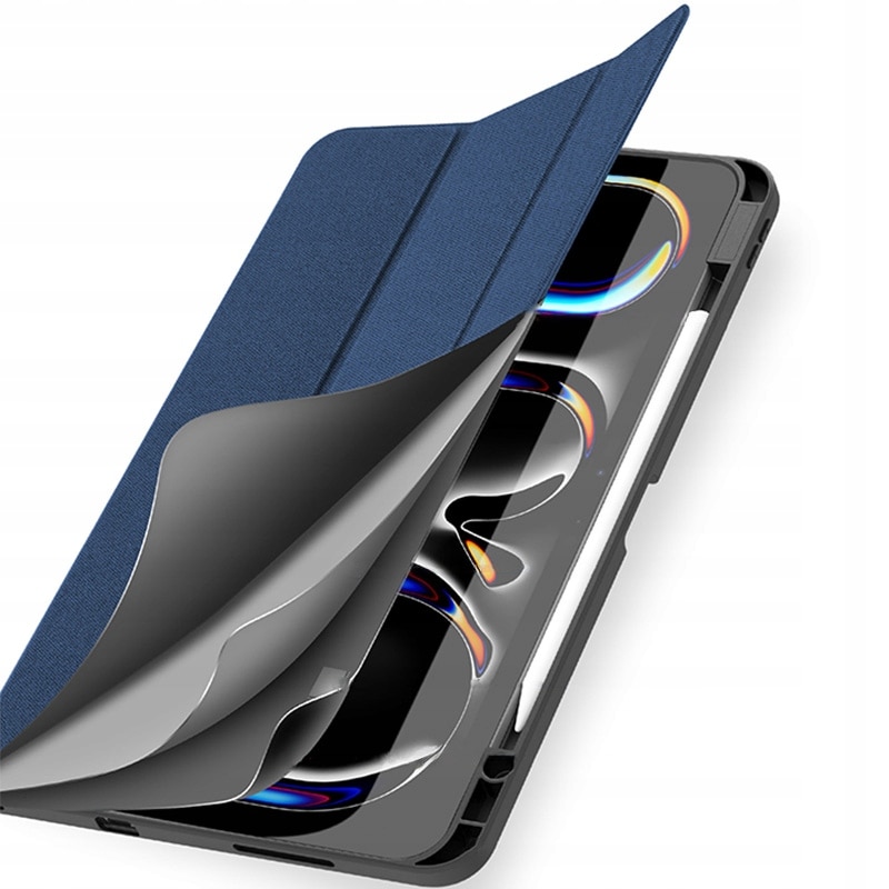 Husa Dux Ducis Domo pentru iPad Pro 13" 7th gen 2024, albastru marin