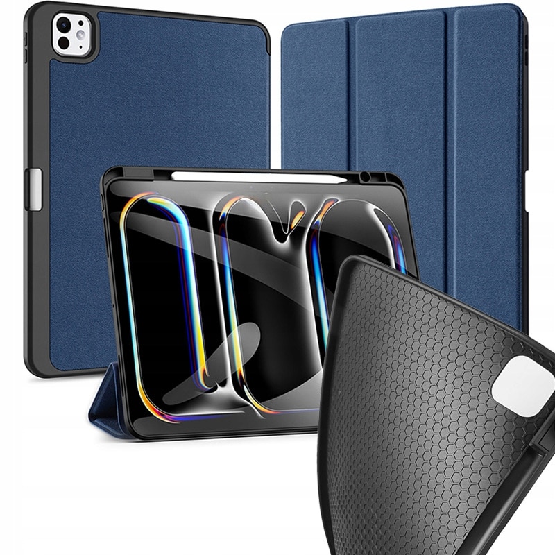 Husa Dux Ducis Domo pentru iPad Pro 13" 7th gen 2024, albastru marin