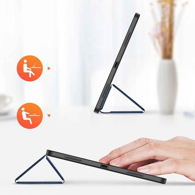 Husa Dux Ducis Domo pentru iPad Pro 13" 7th gen 2024, albastru marin