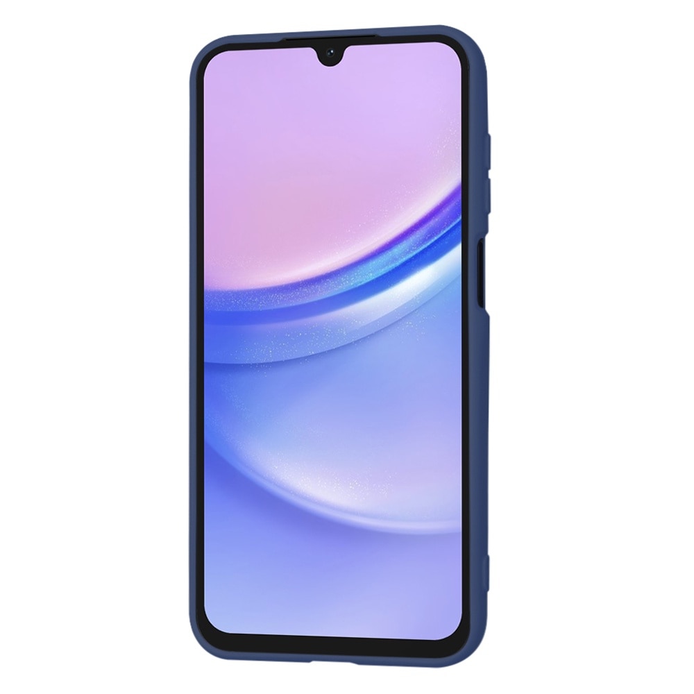 Husa pentru Samsung Galaxy A16 5G Daden® din Silicon, Ultra Slim, Calitate Premium, Interior din Microfibra, Protectie Sporita, Antisoc, Albastru inchis