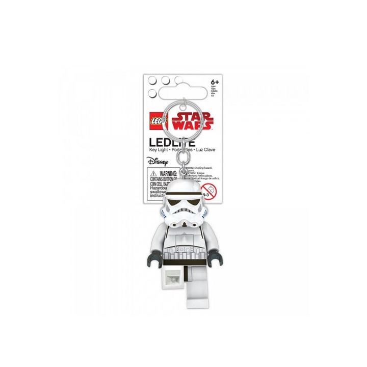 Breloc cu led LEGO Star Wars - Stormtrooper