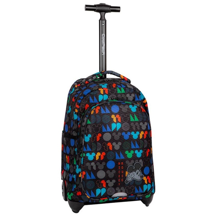 Iskolai hátizsák kerekeken Coolpack - Jack - Mickey Mouse, 31 x 45 x 19 cm