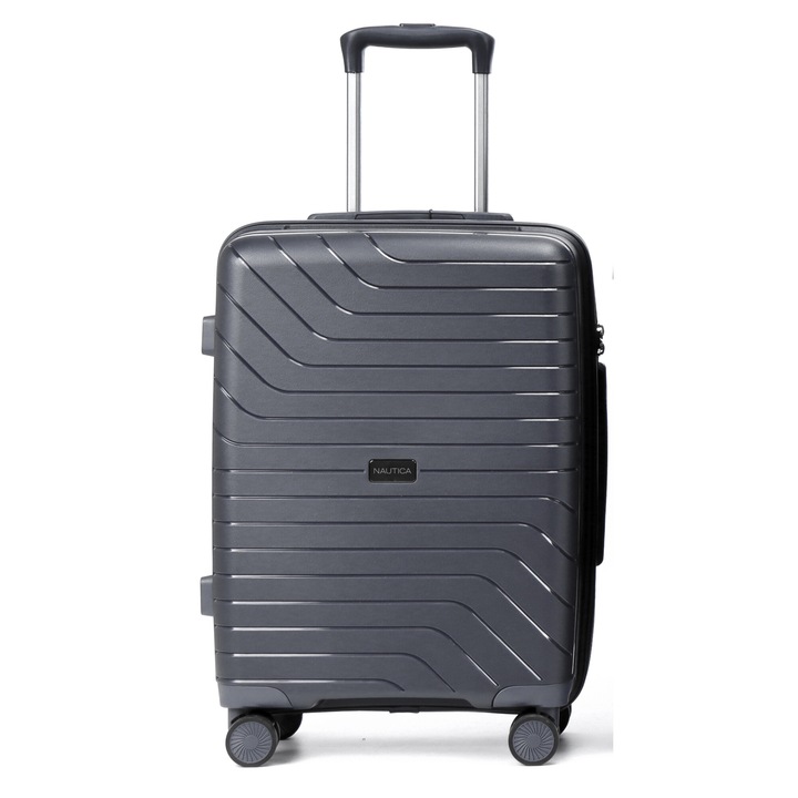 Troler cabina NAUTICA, 21x38x55 cm, Gri