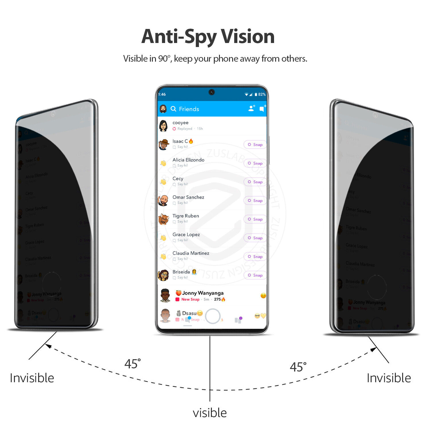 Folie Privacy compatibila cu Google Pixel 7 A, Calitate Premium