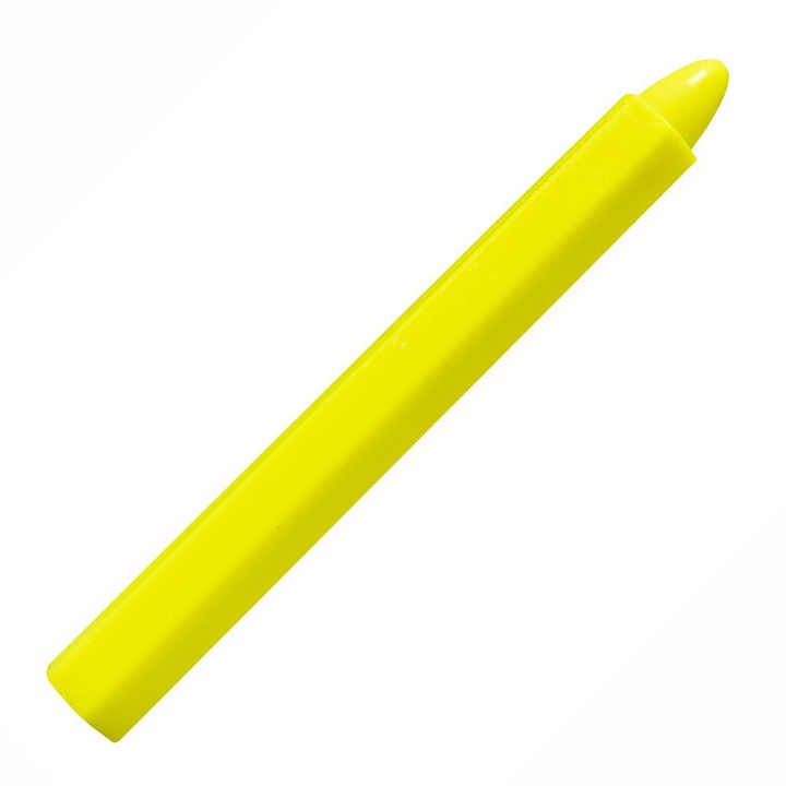 Creta forestiera industriala CFI galben-neon diametru 12mm L-120mm set 6 bucati Energo