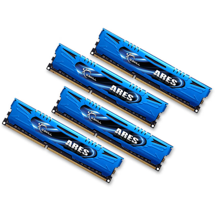 Оперативна памет G.Skill 32GB /2400 Ares Blue DDR3 RAM KIT (4x8GB) (F3-2400C11Q-32GAB)