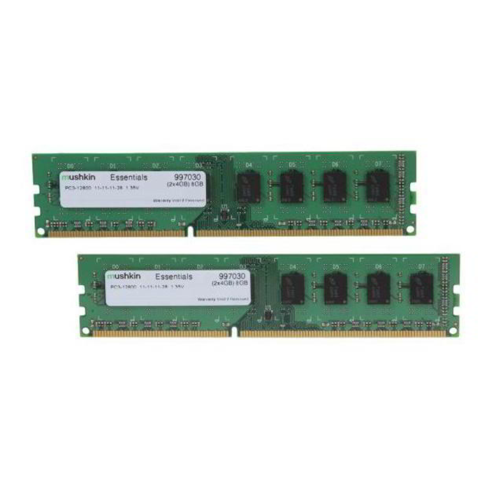 Mushkin 8GB /1600 Essentials DDR3 RAM ΠΠΠΠΠΠΠΠ’ (2x4GB) (997030)