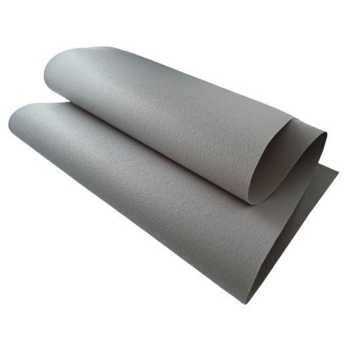Fetru rigid 1.2mm 50X110cm, gri deschis