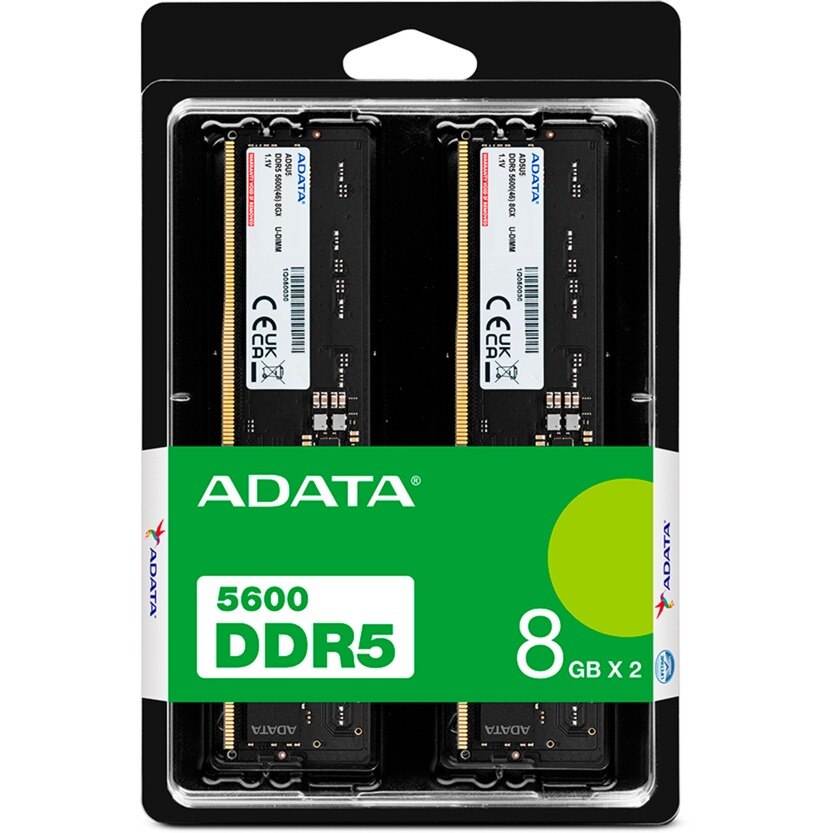 KIT RAM DDR5 Adata 16GB / 5600 (2x8GB) (AD5U56008G-DT) - eMAG.ro