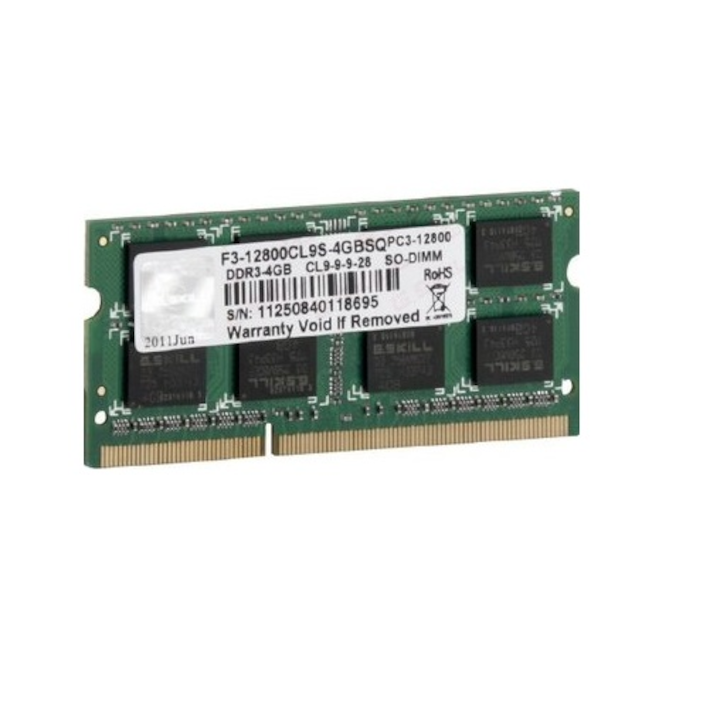 G.Skill 4GB /1600 Π»Π°ΠΏΡΠΎΠΏ DDR3 RAM (F3-12800CL9S-4GBSQ)