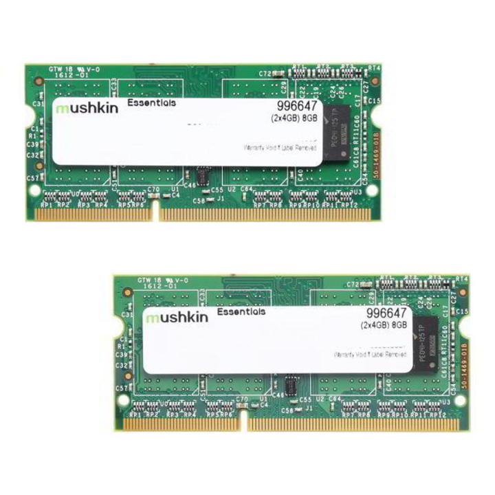 Mushkin 8GB /1333 Essentials DDR3 RAM за преносими компютри (2x4GB) (996647)
