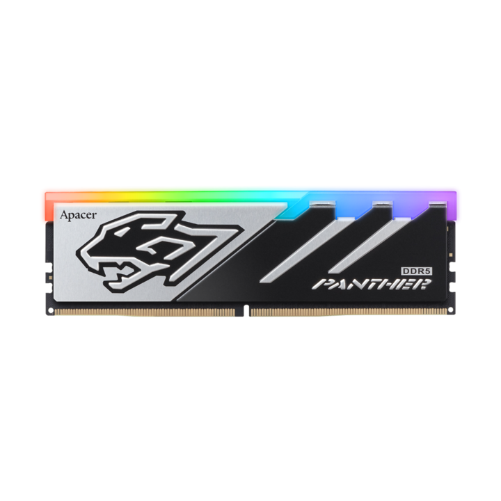 Apacer 16GB / 5600 Panther RGB Black DDR5 RAM (AH5U16G56C5229BAA-1)