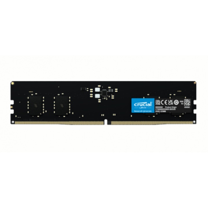 Memorie RAM Crucial, Capacitate DDR5 8GB, Frecventa 5600 MHz, CL
