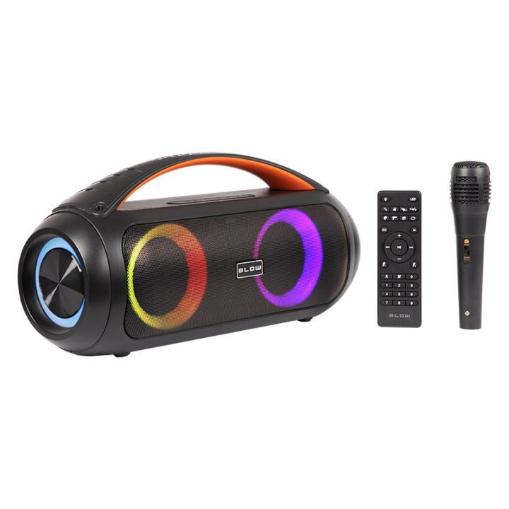 Blow Boombox 30-356 Hordozható bluetooth hangszóró - Fekete (30-356#)