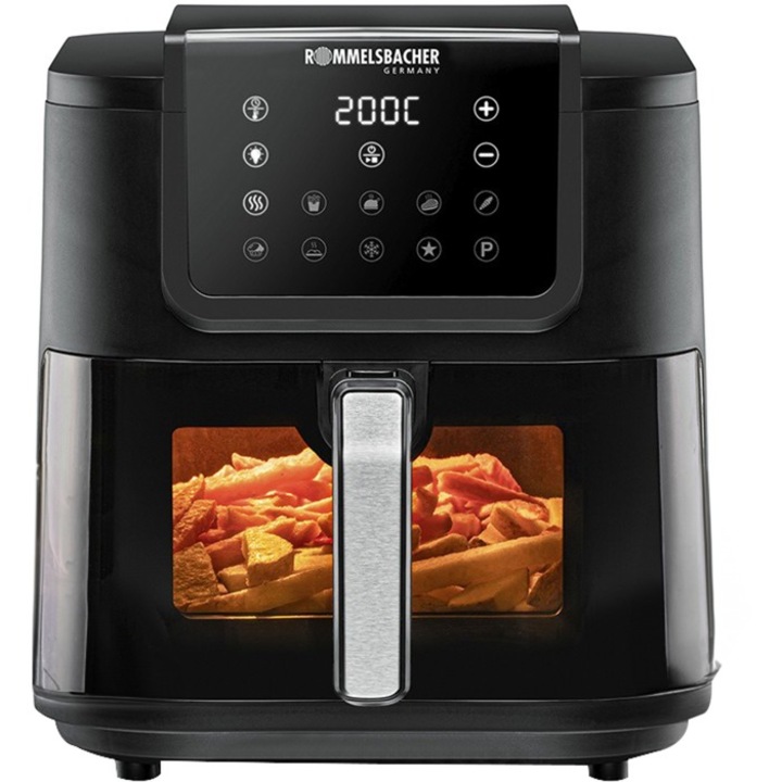 Rommelsbacher FRH 1700 XXL 8L Forrólevegős fritőz (FRH 1700 XXL)