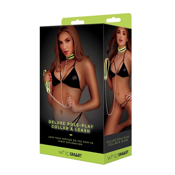 Zgarda bondage, Whipsmart, glow in the dark