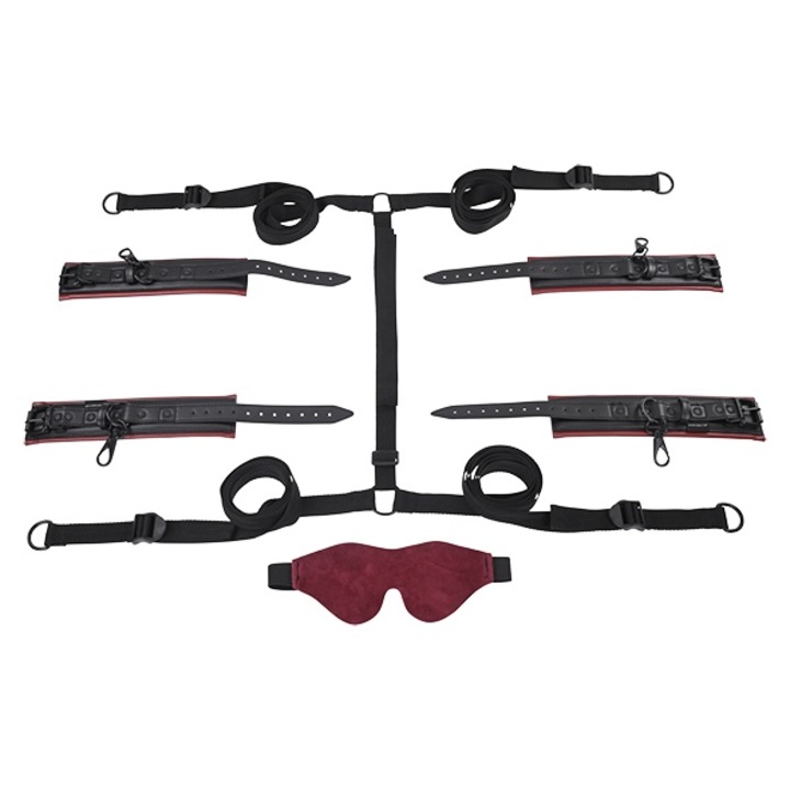 Bondage készlet, Sportlepedők, Sáfrány, állítható