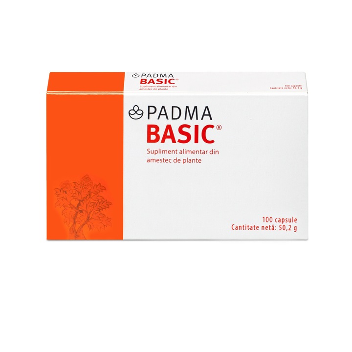 Supliment alimentar Padma Basic, 50.2 g, 100 capsule