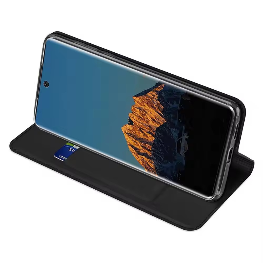 Husa pentru Motorola Edge 50 Fusion tip carte BookFlip inchidere magnetica negru