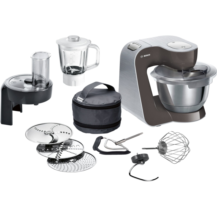 Robot de bucatarie Bosch MUM58A20, 3 discuri, inox, muticolor, 3.9L, 1000W