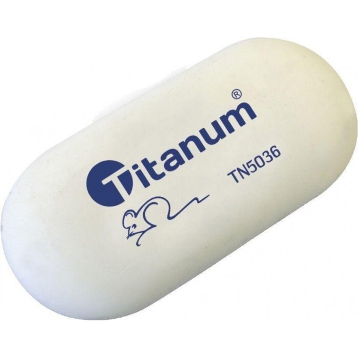 Set 36 de gume de sters, Titanum, elastice, ovale, 203x135mm