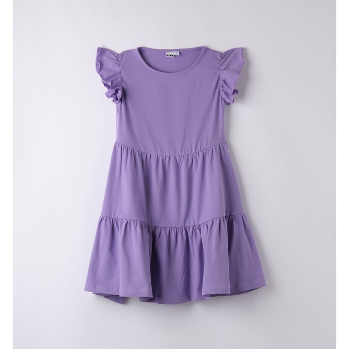 Alkalmi pamut ruha lanyoknak, I Do, 4.6887, Lila, Mályvaszín