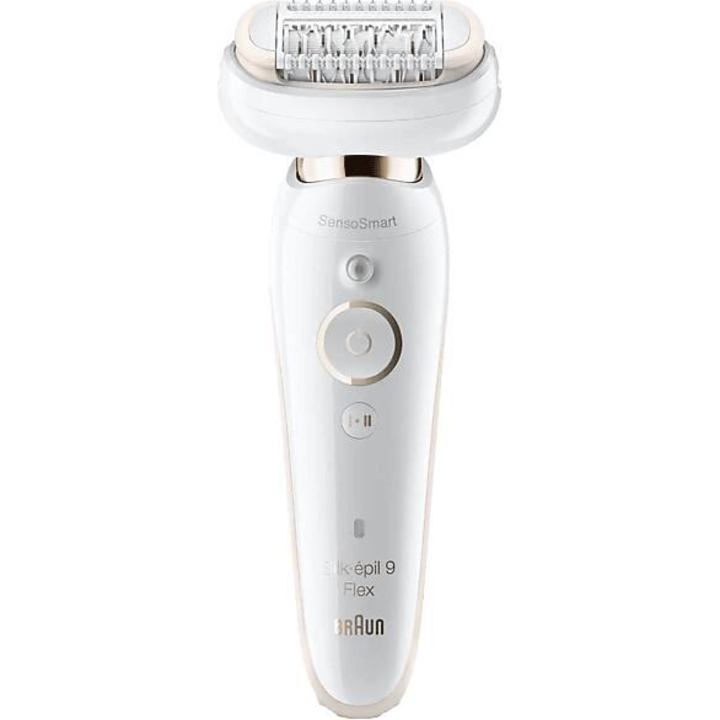 Епилатор Braun Silk-épil 9 9-006 Flex 40 пинсети Бял (8001090956408)