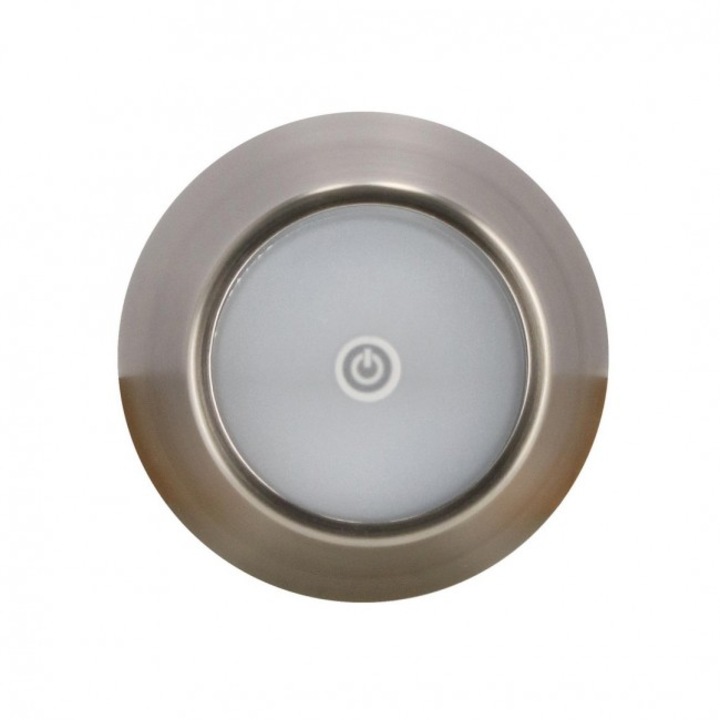 Csillár ezüst fém LED Etnával 17x115 cm