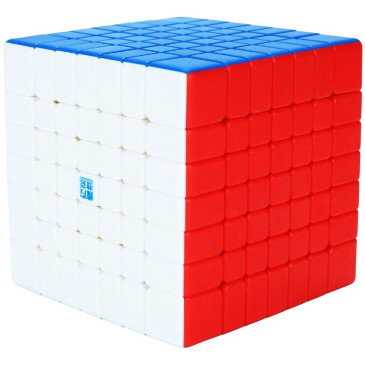 Kocka 7x7x7, Rubik, Rubik-kocka, Kostkoland, Szett, Matricák nélkül, Mágneses, 7M