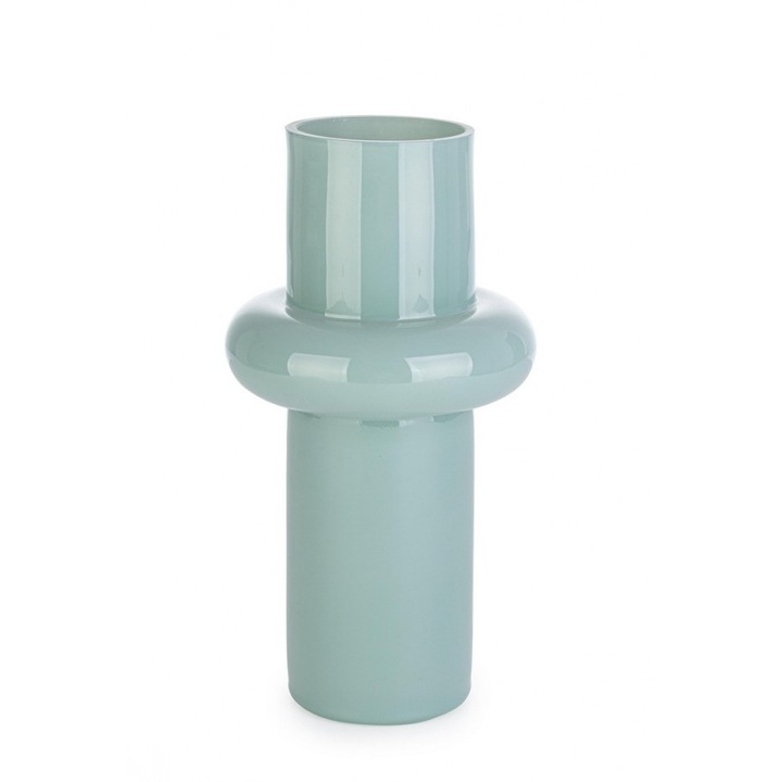 Set 6 vaze flori sticla verde Eirik 13x25 cm