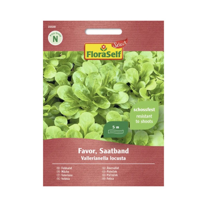 Seminte De Salata De Camp Floraself Select La Banda, 150 gr