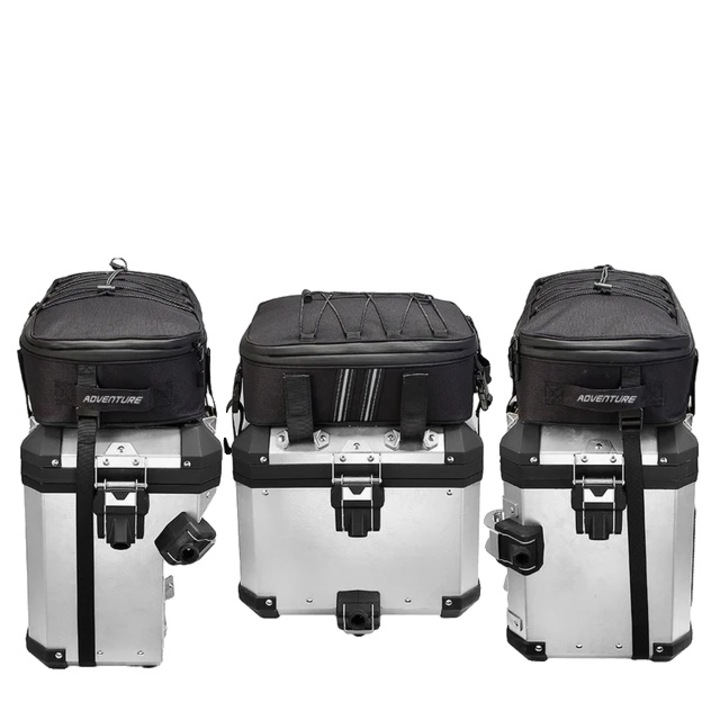 3 db motoros táska készlet, Univerzális, Ergonomikus kialakítás, Víz- és kopásálló