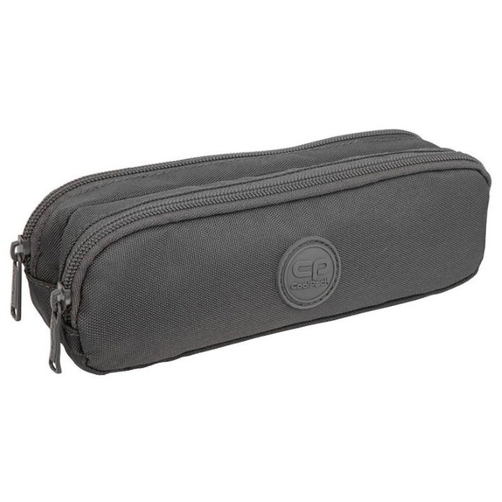 Ученически несесер CoolPack Clio rpet Grey, 20 х 9,5 х 8,5 cm, Сив